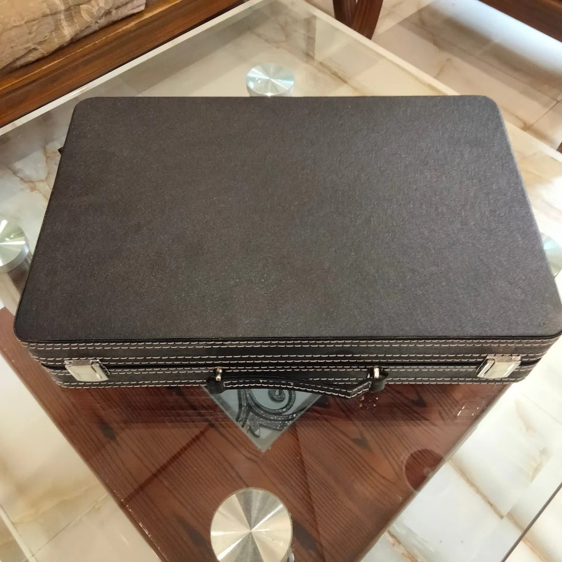 Premium Quality Full Black Pu Leather Watch Box & Watch Organizer Many Variant 6 Slot ,8 Slot, 12 Slot Available