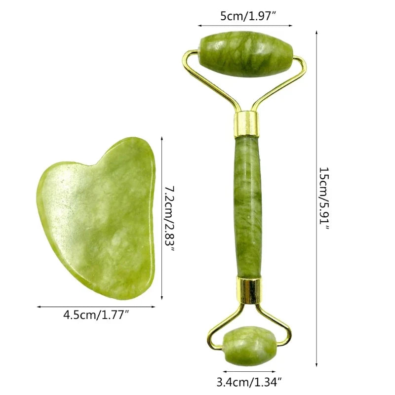 Gua Sha Jade Facial Massage Roller