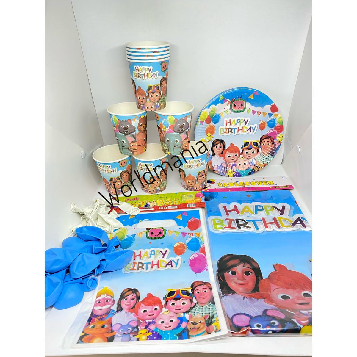 CocoMelon Theme for Birthday Party Decorationv