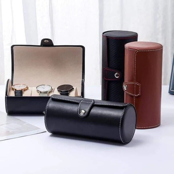 Watch pouch Pu Leather Folding Style 3 Slot
