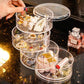 4-Tier Jewelry Organizer Box 360 Rotating Organizer Box Earrings Necklaces Rings Bracelets Box for Women