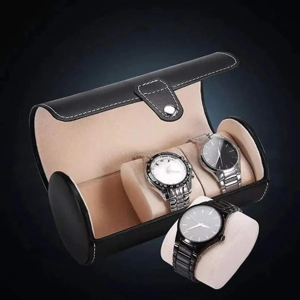 Watch pouch Pu Leather Folding Style 3 Slot