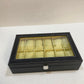 Watch Box Storage Case Organizer Smart Watches Box Black With Glass cuba  Top 3 Slot, 6 slot , 10 slot , 12 Slot Available