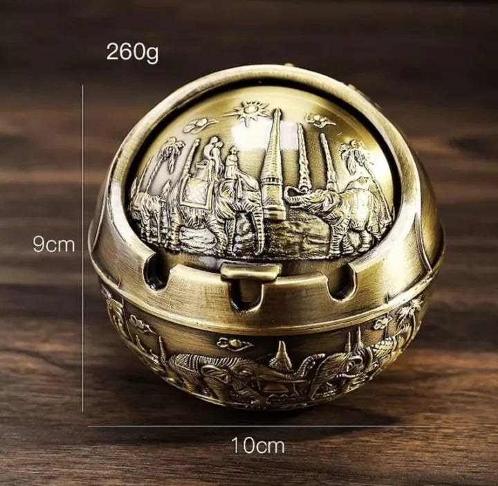 Retro Antique Cigrattes Ashtray