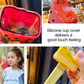 Ice Cream  Water Bottle with Straw & Hanging Strap