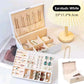 New Double-Layer Faux Leather Jewelry Box Jewelry Storage Box Large Space Jewelry Holder Gift