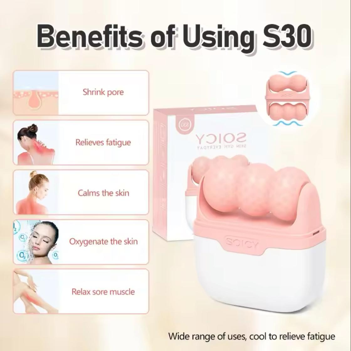 2 in 1 Ice Roller Massager For Face and Body Face Skin Care Tools