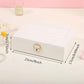 Jewelry Organizer Box Modern Quadrilateral Design