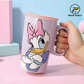 Cartoon Character Ceramic Mug 550 ml – Stitch, Mickey, Minnie, Donald