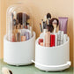 Makeup Brush Rotating Organizer And Brush Holder