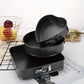 3pcs Non-stick Heart-shaped Carbon Steel Cake Mold Honeycomb Bottom Adjustable Bottom Baking Pan Baking Cake Baking