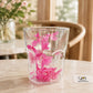 Dried Flower Double Wall Drinking Glass 250 ML