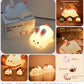 Cute Panda Silicone LED Night Light – Rechargeable Bedside Lamp for Kids & Home Decor desgn Selction from variant