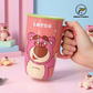 Cartoon Character Ceramic Mug 550 ml – Stitch, Mickey, Minnie, Donald
