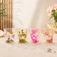 Dried Flower Double Wall Drinking Glass 250 ML