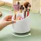 Makeup Brush Rotating Organizer And Brush Holder