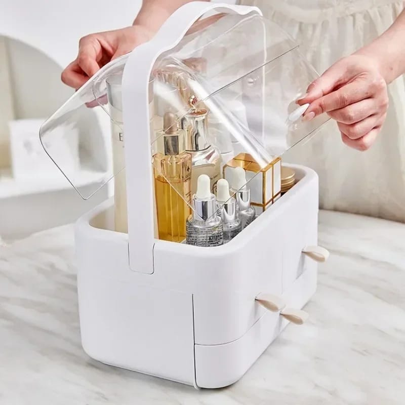 Cosmetic Organizer Countertop Organizer For Makeup And Drawer Countertop Waterproof And Dustproof Skin Care Organizer