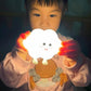 Cute Panda Silicone LED Night Light – Rechargeable Bedside Lamp for Kids & Home Decor desgn Selction from variant