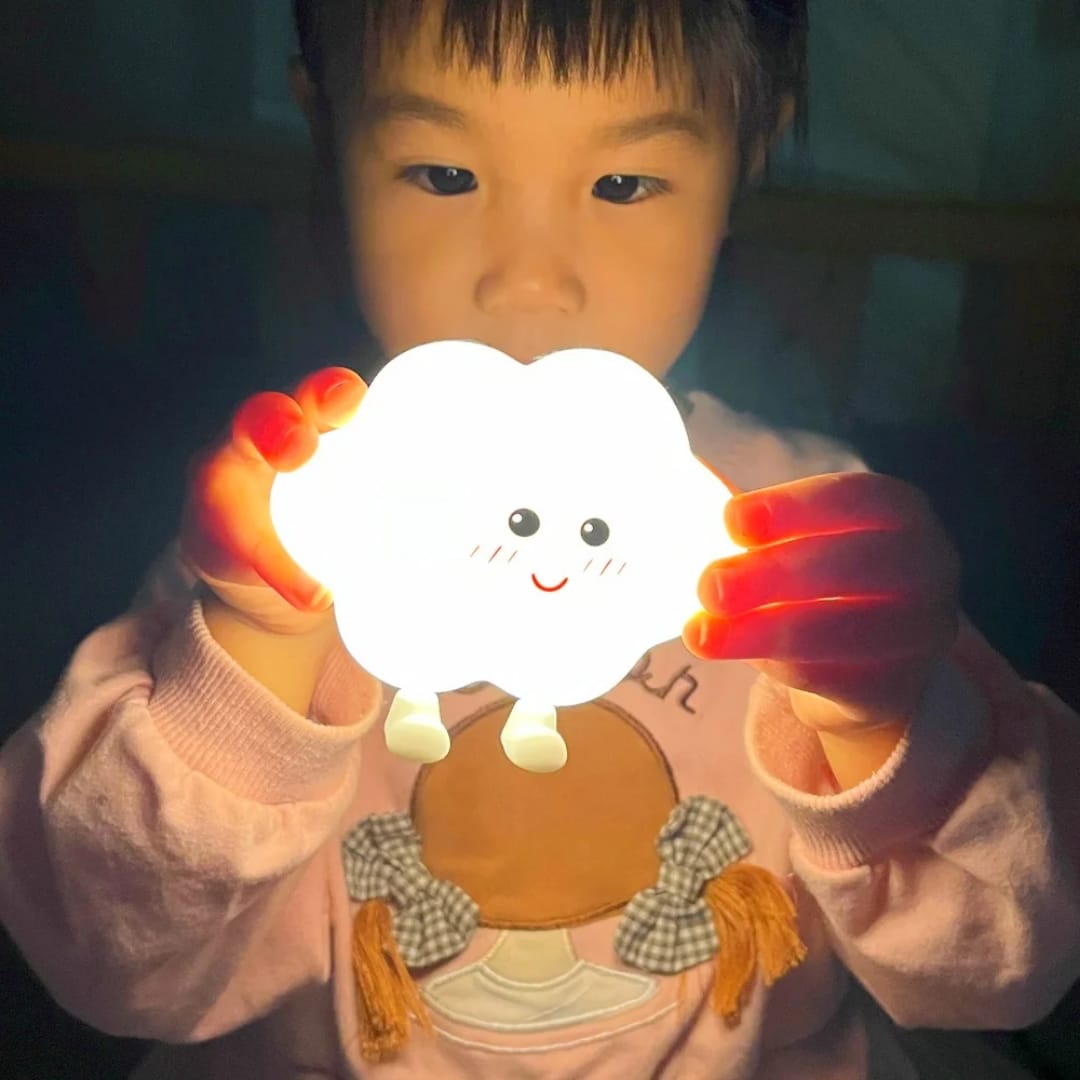 Cute Panda Silicone LED Night Light – Rechargeable Bedside Lamp for Kids & Home Decor desgn Selction from variant