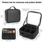 Travel Makeup organizer With 3 Changing LED Light (Makeup not included )