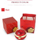 Rotating Rose Necklace or Ring Jewelry Storage Box (Necklace and Ring Not included)