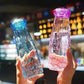 Diamond Glass Water Bottle 450ml