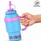 Stainless Steel Insulated Tumbler with Handle & Straw  1000ml