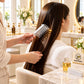 Hair Oil Applicator Comb with Oil Dispenser for Scalp Care