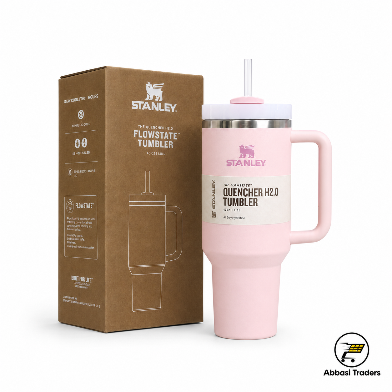 STANLEY QUENCHER H2.0 FLOWSTATE TUMBLER 40OZ