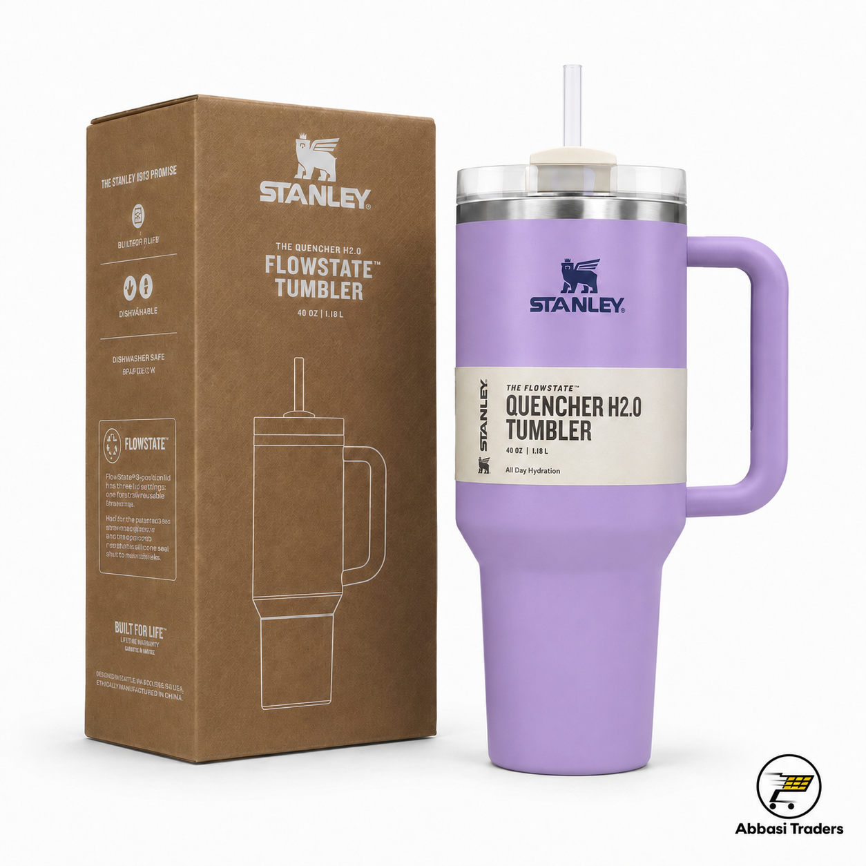 STANLEY QUENCHER H2.0 FLOWSTATE TUMBLER 40OZ
