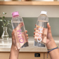 Danny Home Borosilicate Glass Beverage H2O Bottle, 750ml
