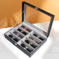 8 Slot Glasses Organizer Pu leather Material High Quality Box