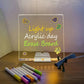 LED Glowing Drawing Board kids lamp