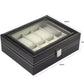 10 Slot Watch Boxes Organizer Pu Leather Material Best Quality