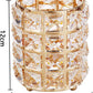 Makeup Brush Holder Gold Bling Crystal Makeup Brush Organizer