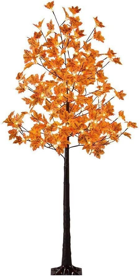 Big Maple Tree, Artificial Floor Lamp Tree for Home Decoration Feet Height