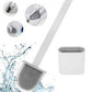 Silicone Toilet Brush with stickon