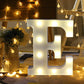 LED Alphabet Led letterA TO Z Light Up Marquee Letters for Night Light Wedding Birthday Party (1 Piece )