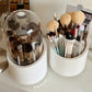 Makeup Brush Rotating Organizer And Brush Holder