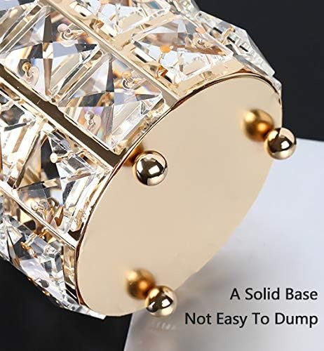 Makeup Brush Holder Gold Bling Crystal Makeup Brush Organizer