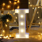 LED Alphabet Led letterA TO Z Light Up Marquee Letters for Night Light Wedding Birthday Party (1 Piece )