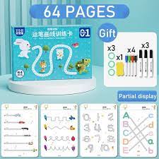 64 pages Reusable Tracing Workbook Set