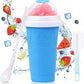Slushy Maker Cup Quick Frozen Smoothies Ice Cream Maker Summer Juice Iced Cup Freezed Portable Squeeze Slushie Cup DIY Homemade