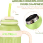Stainless Steel Insulated Tumbler with Handle & Straw  1000ml