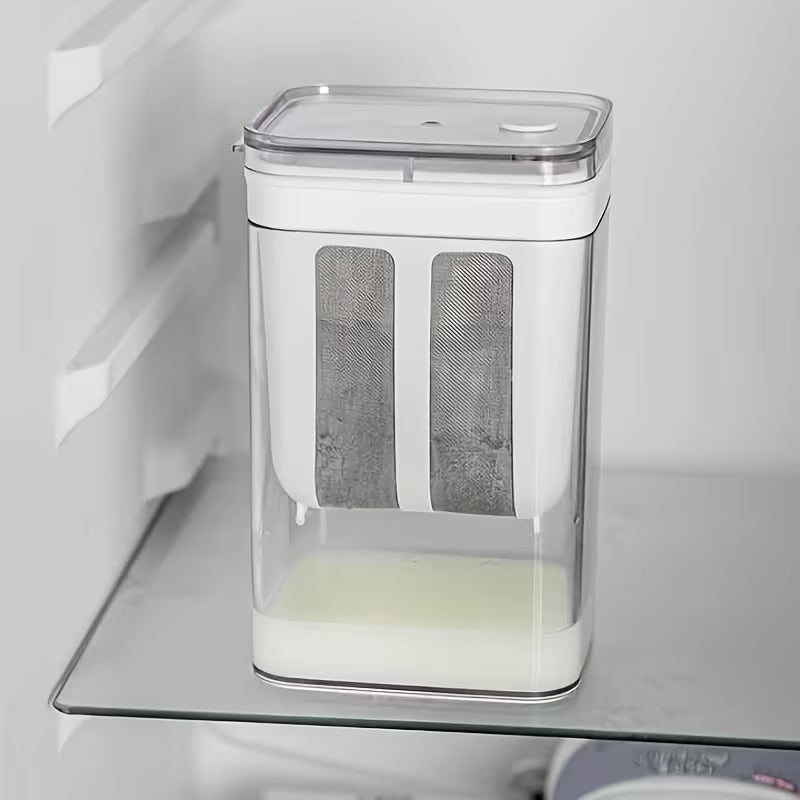 Greek Yogurt Making Kit with Ultra-Fine Mesh Strainer 1100 ML