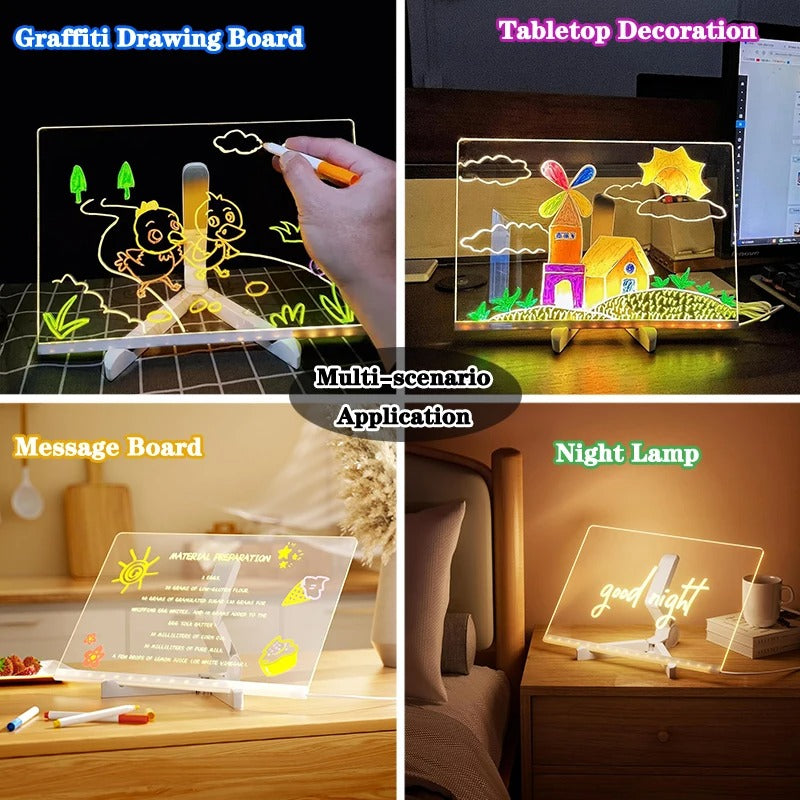 LED Glowing Drawing Board