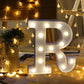 LED Alphabet Led letterA TO Z Light Up Marquee Letters for Night Light Wedding Birthday Party (1 Piece )