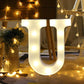 LED Alphabet Led letterA TO Z Light Up Marquee Letters for Night Light Wedding Birthday Party (1 Piece )