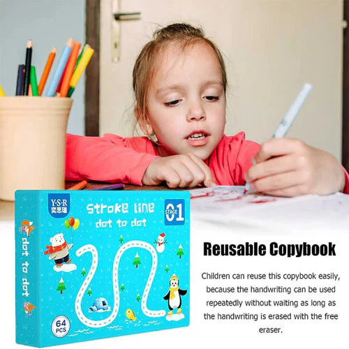 64 pages Reusable Tracing Workbook Set